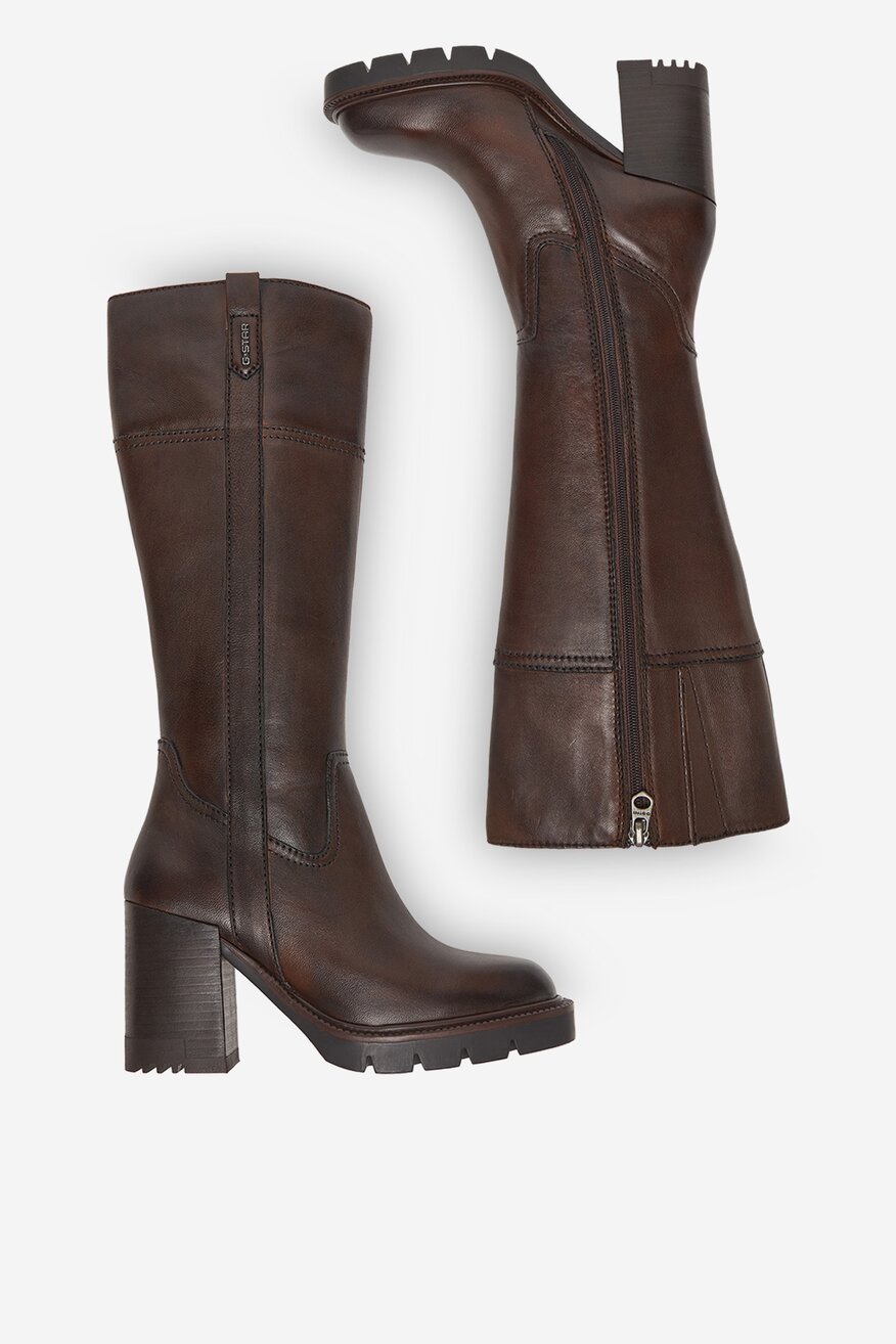 G-STAR RAW - Kozaki skórzane - 5906751422243