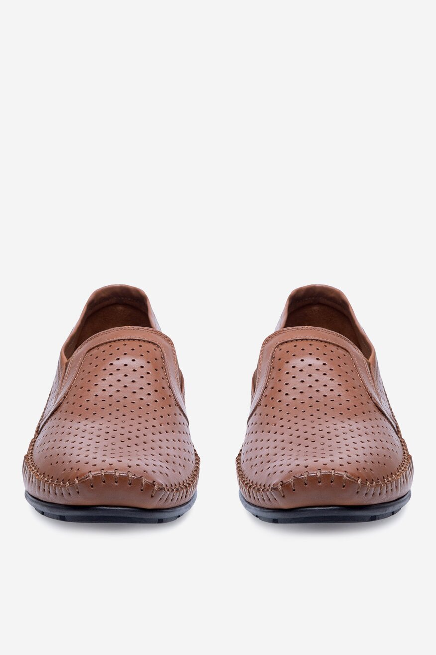 Lasocki - Mokasyny skórzane - 5905588515180