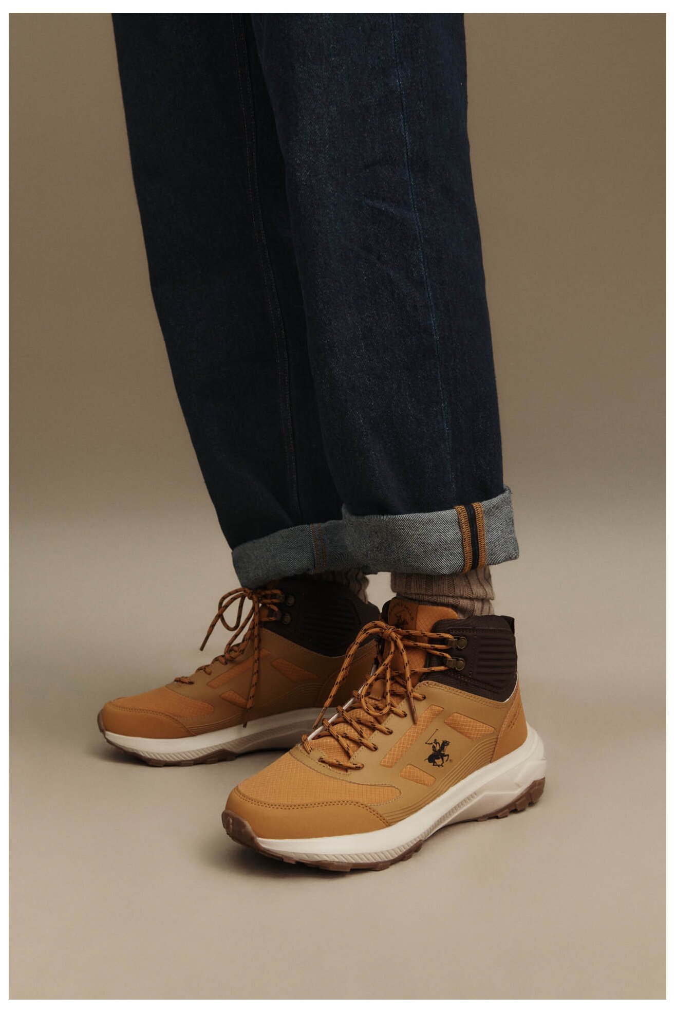 Sneakerși Beverly Hills Polo Club M-VS31977-02 GALBEN