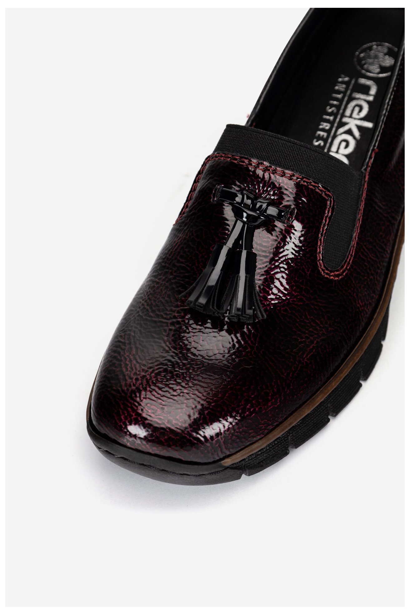 Polobotka Rieker 53751-35 BORDÓ