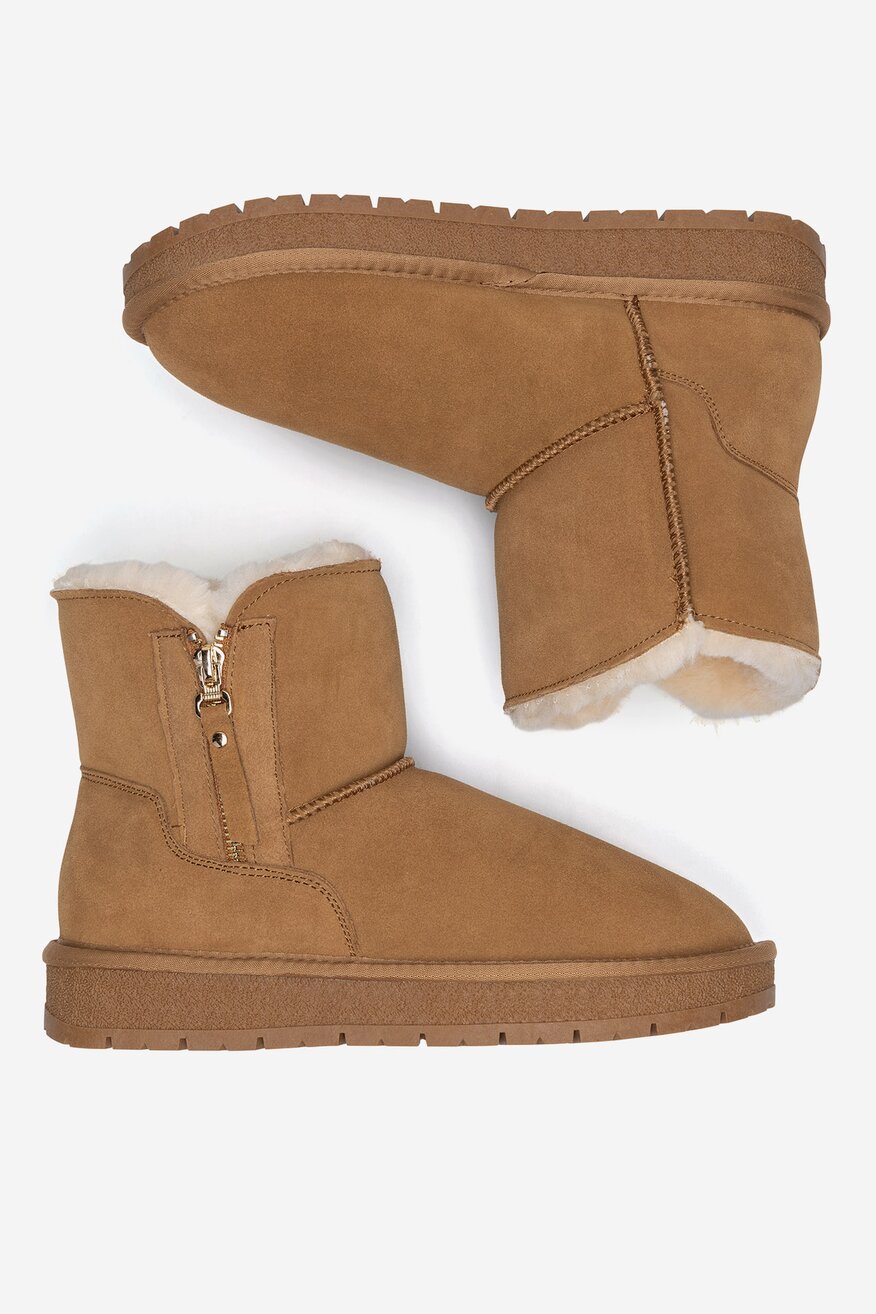 
                Lasocki - Śniegowce zamszowe ocieplane - 5905588942276