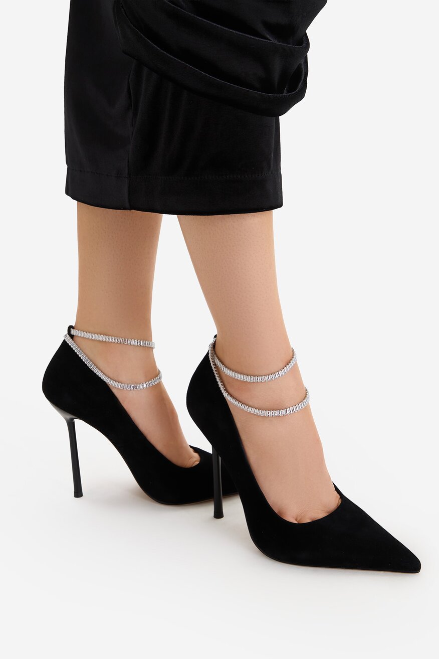 
                EVA MINGE - Szpilki skórzane - 5906751814253