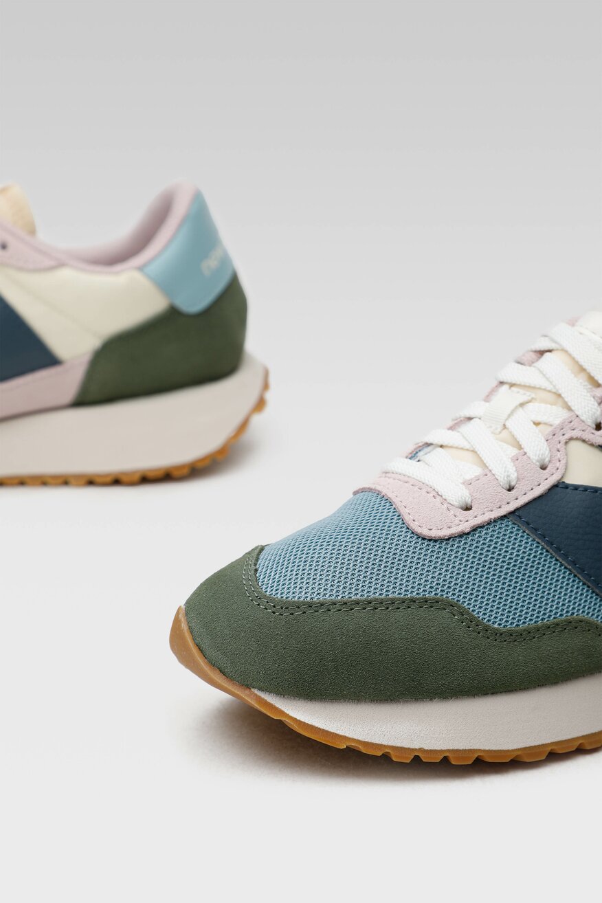 
                New Balance - Skórzane obuwie sportowe kolorowe - 5904862026947