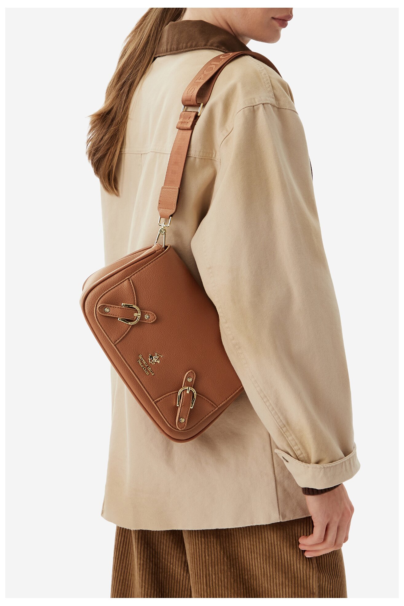 Torebka Beverly Hills Polo Club CEO-BHPC-L-004-10 Camel