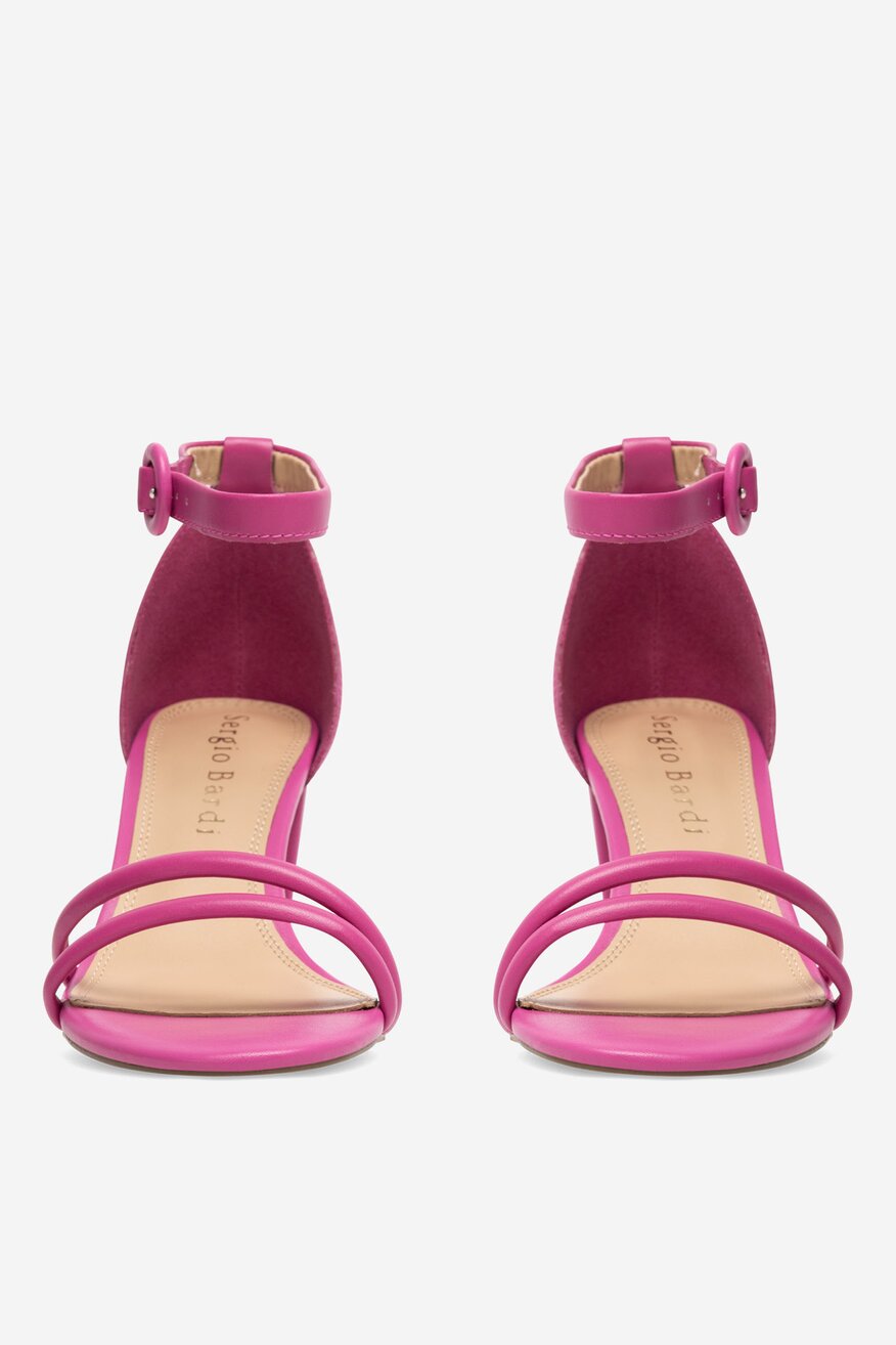 
                Sergio Bardi - Skórzane sandały - 5905588499503