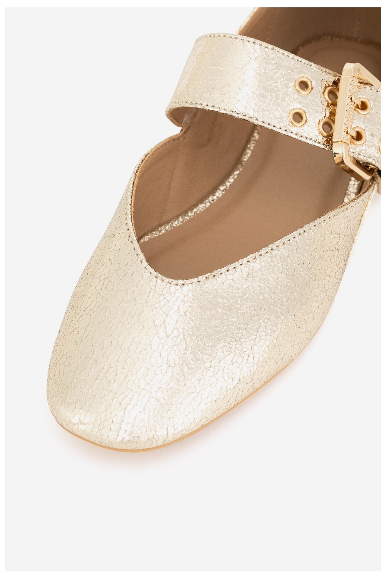 Baleríny DeeZee HY23066-1 ZLATÁ