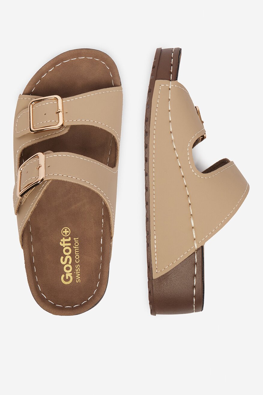 
                Шльопанець Go Soft БЕЖЕВИЙ - 5906751936252