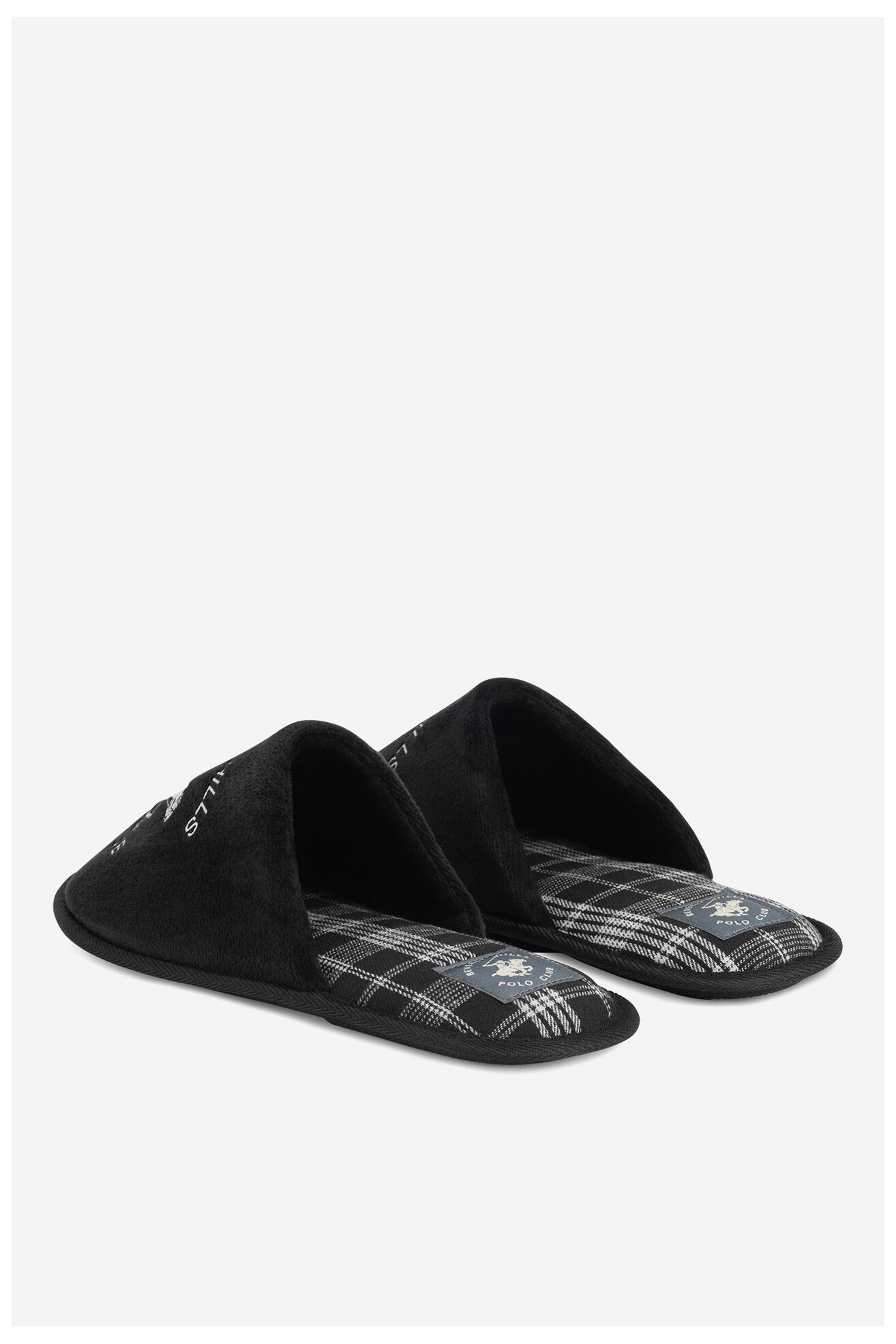 Papuci de casă Beverly Hills Polo Club P4194525 NEGRU