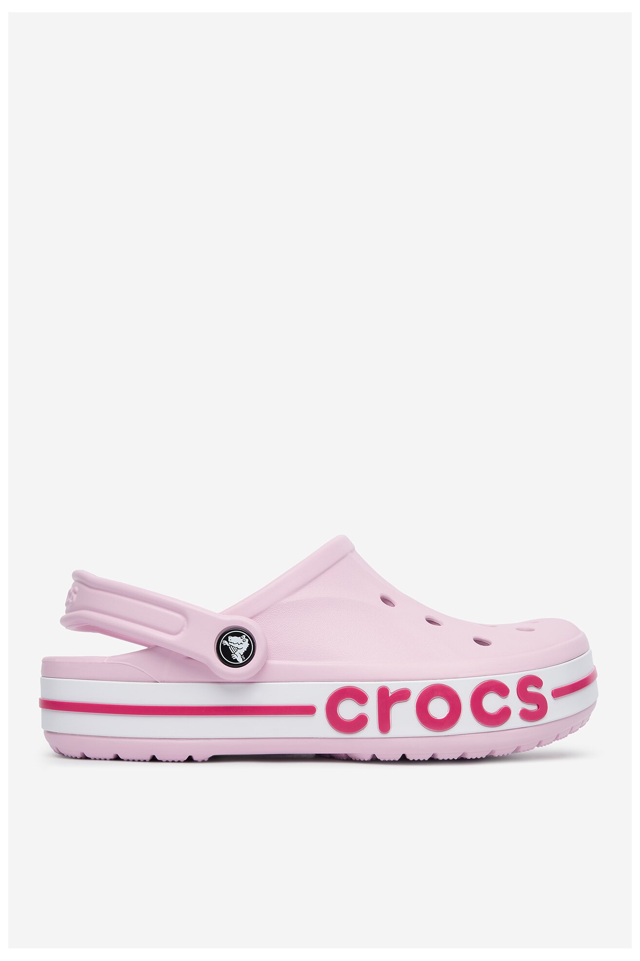 Klapki basenowe Crocs C-BAYABAND CLOG 205089-6TG W Różowy