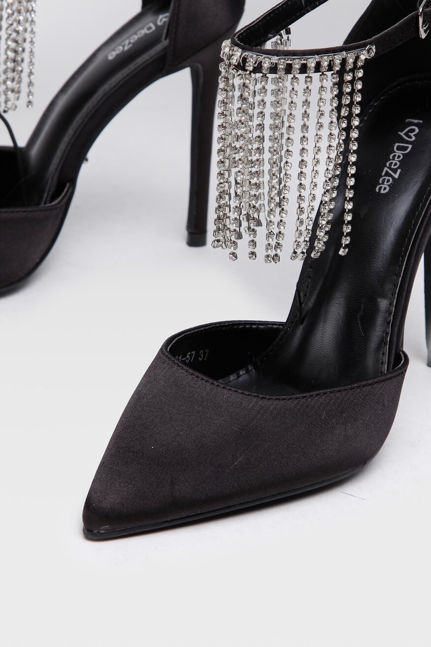 
                DeeZee - Czółenka czarne - 5904862443287