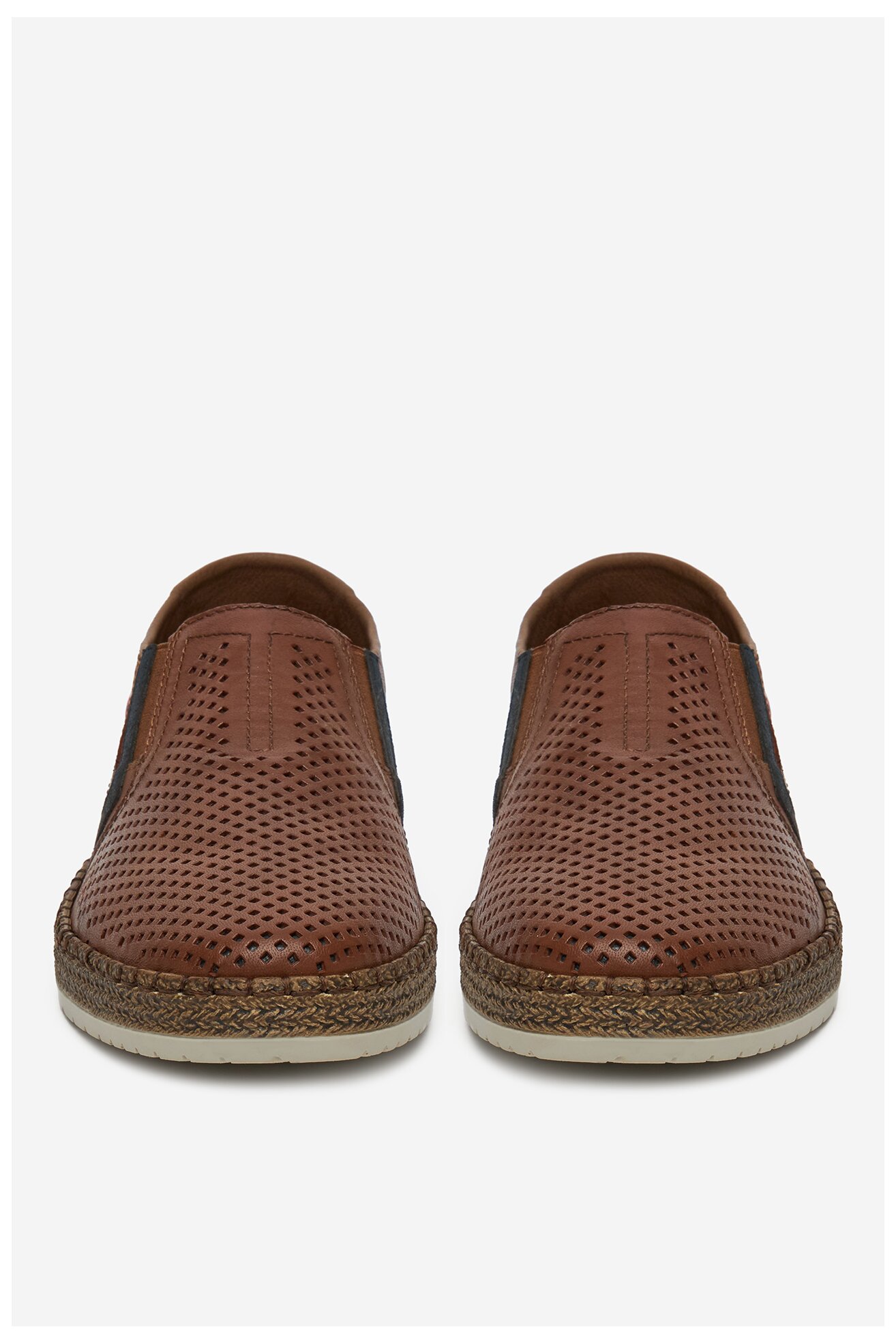Espadrilky Rieker B5297-24 HNĚDÁ