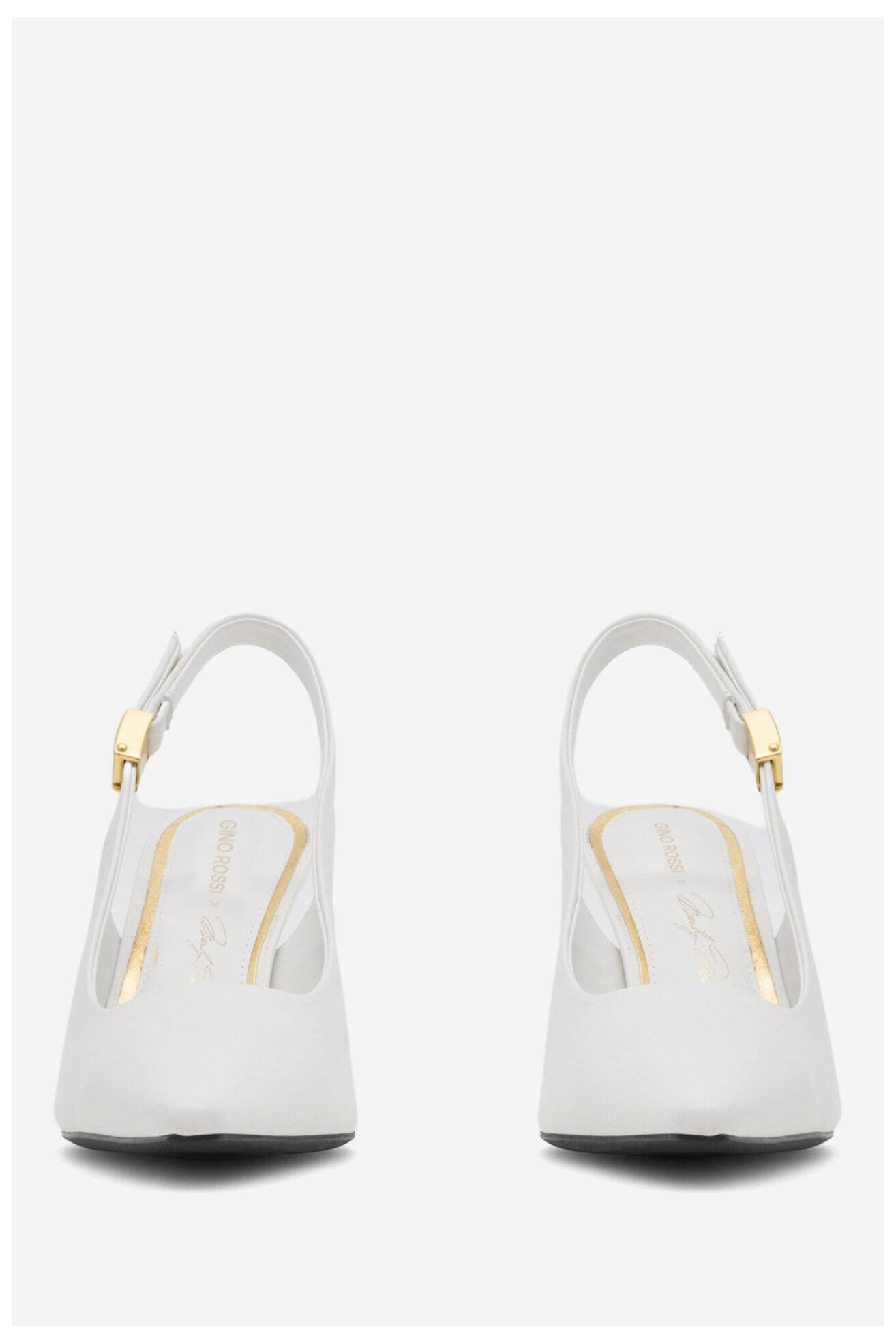 Czółenka Gino Rossi ELLEN-SLT623-61 Biały