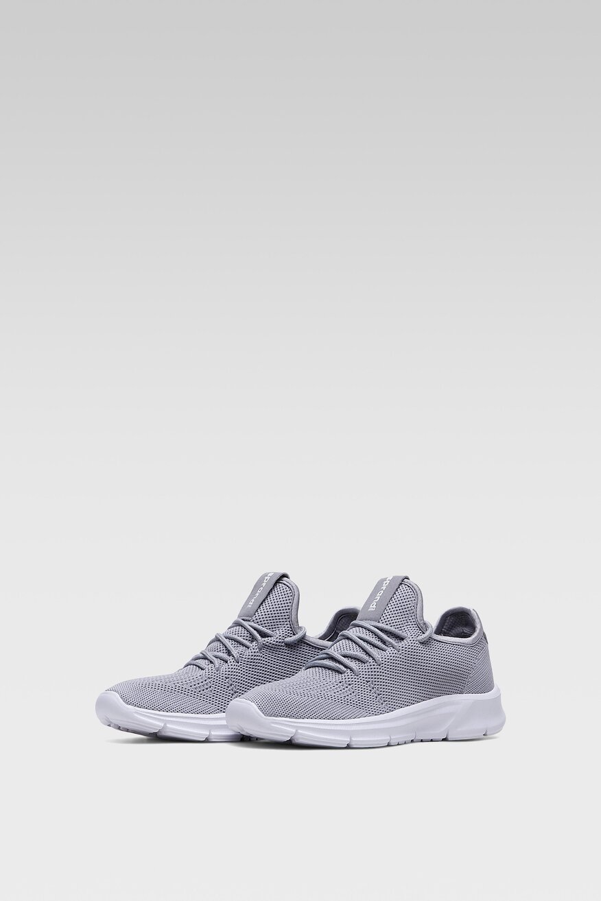 
                Sprandi - Obuwie sportowe szare sznurowane - 5904248427139