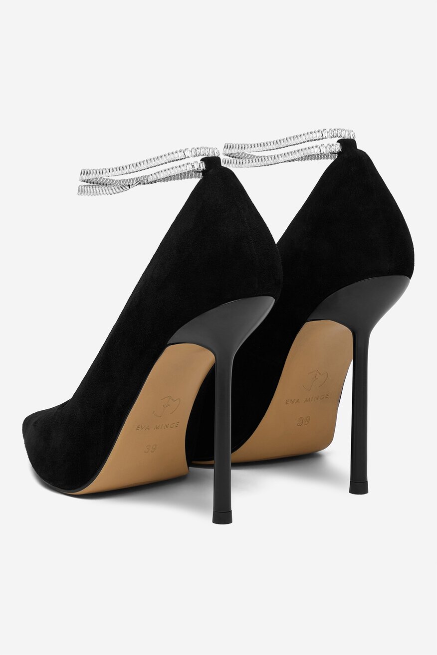 
                EVA MINGE - Szpilki skórzane - 5906751814253