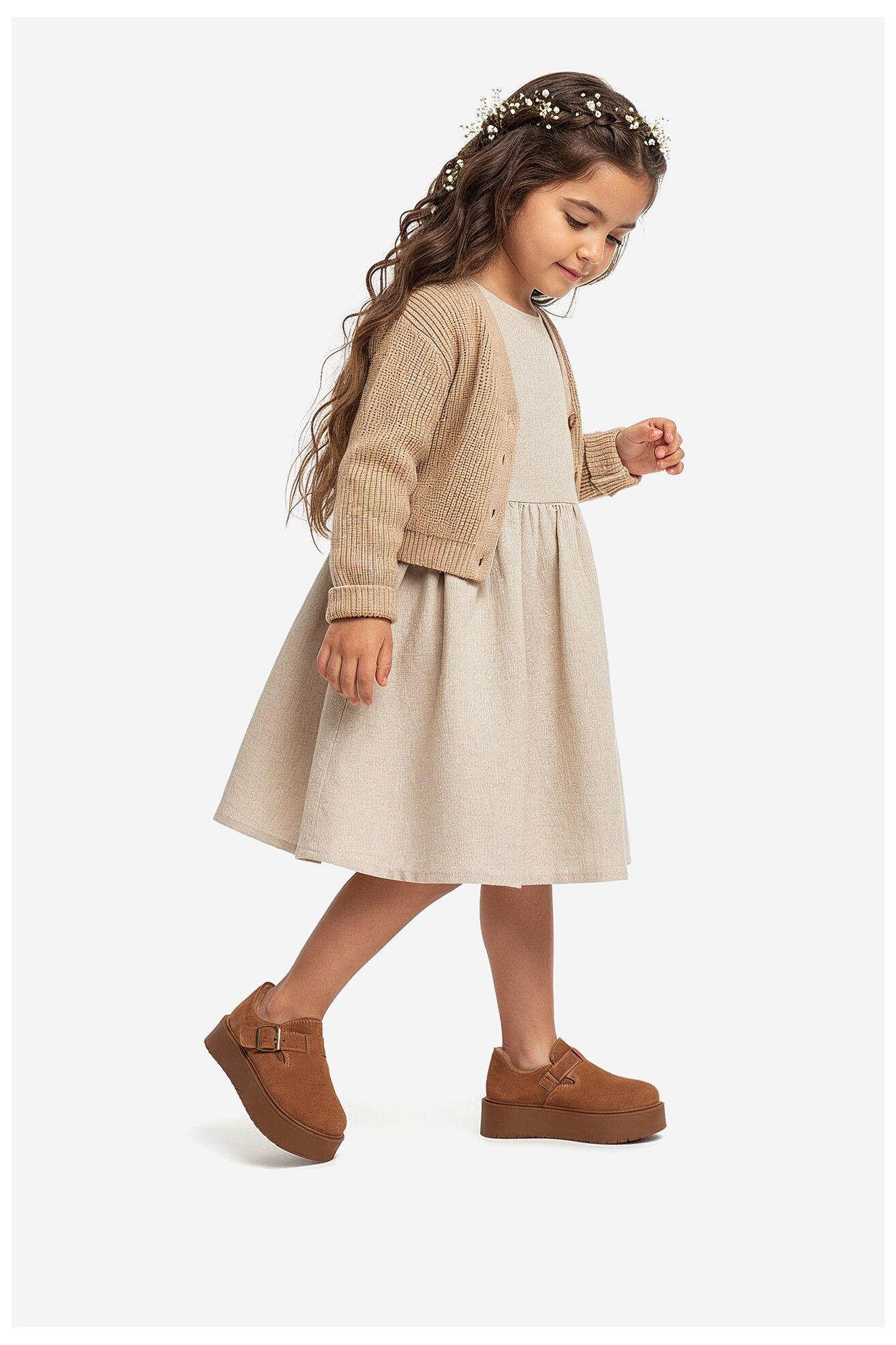 Половинки обувки Badura EO HY669015S-1 КАМЕЛ