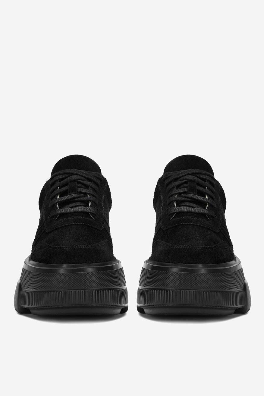 Badura - Sneakersy zamszowe ocieplane - 5905588966685