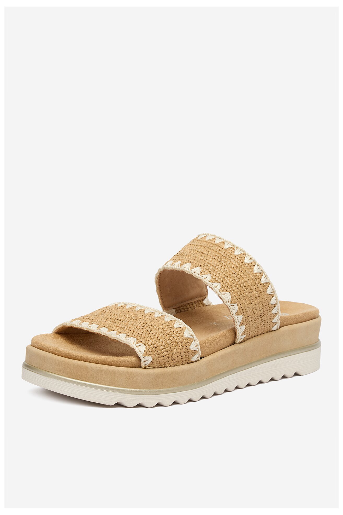 Klapki Remonte CEO-D3P52-20 Beżowy