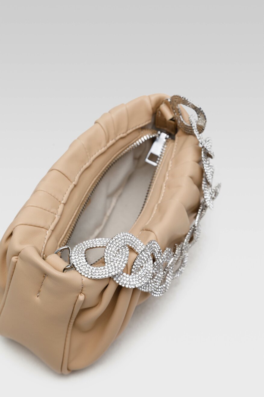 DeeZee - Torebka z aplikacją beżowa - 5904248637828