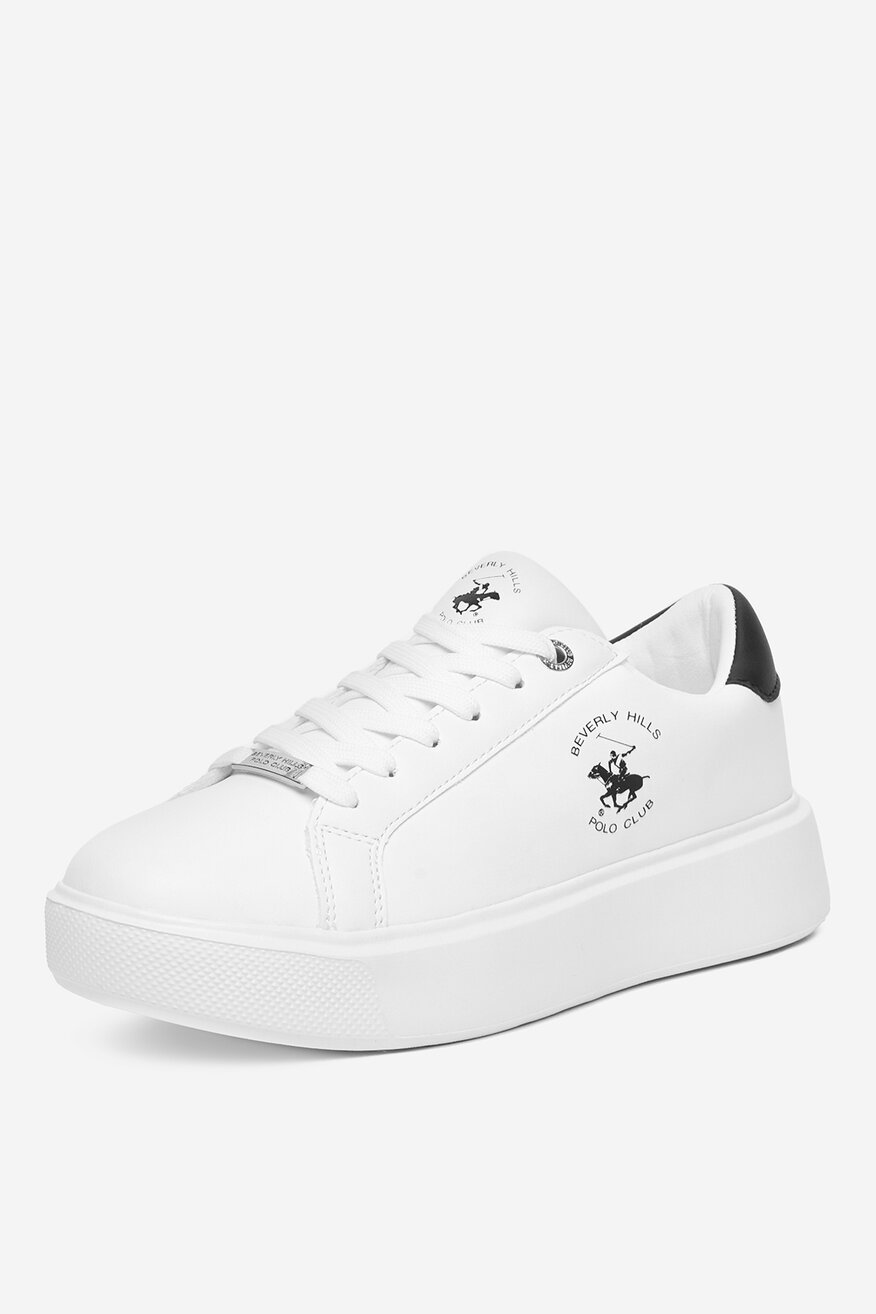 Sneakerși Beverly Hills Polo Club ALB - 5906751273104