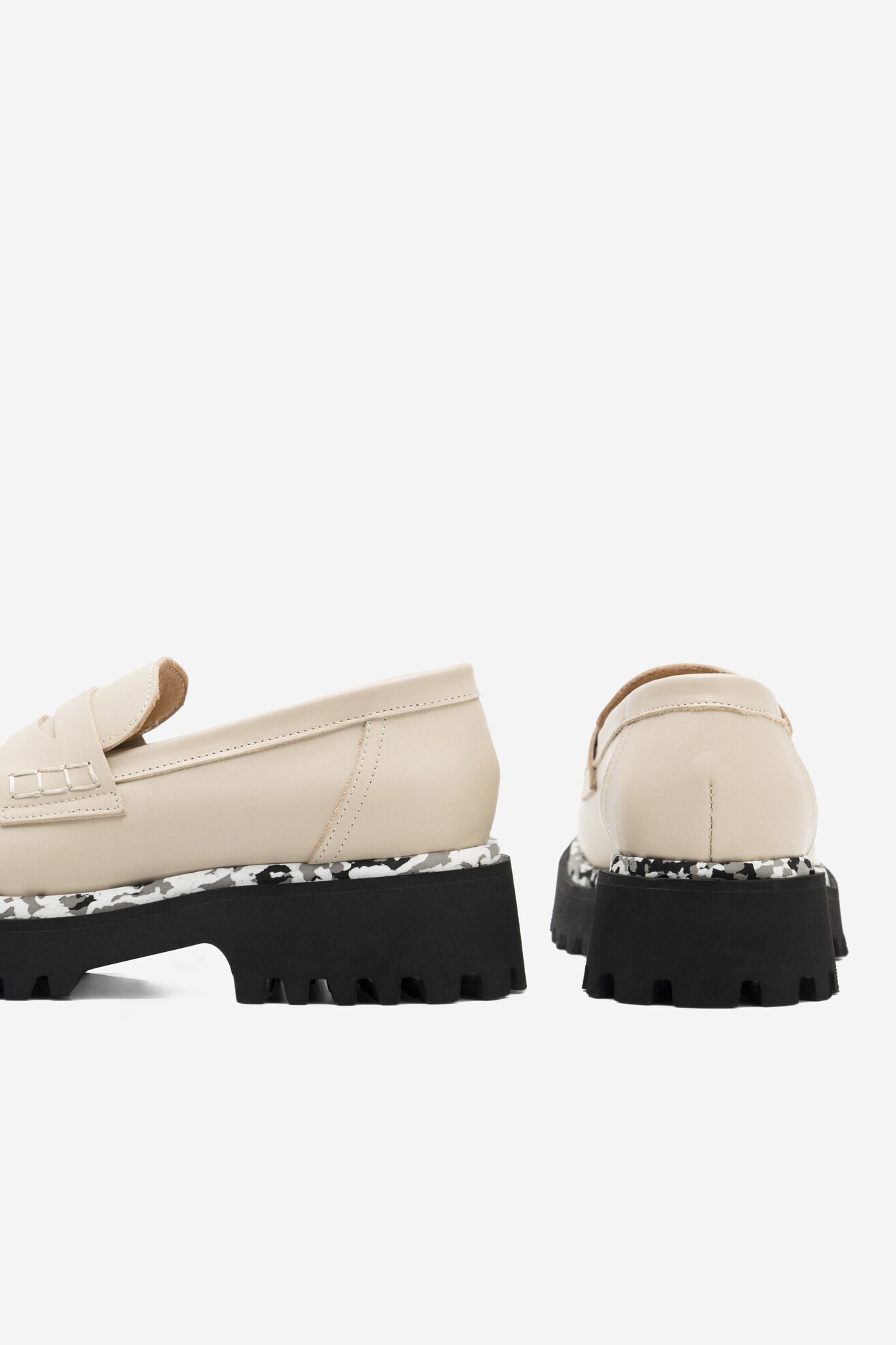 Półbuty RAGE AGE CLERMONT-50102 Beżowy