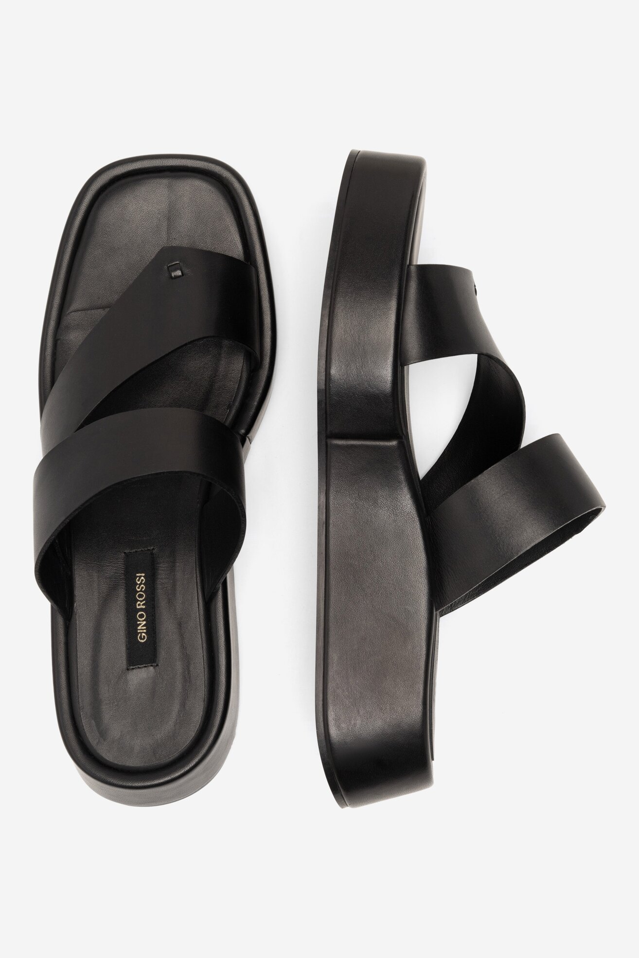 Klapki Gino Rossi PACIANA-32289 Czarny