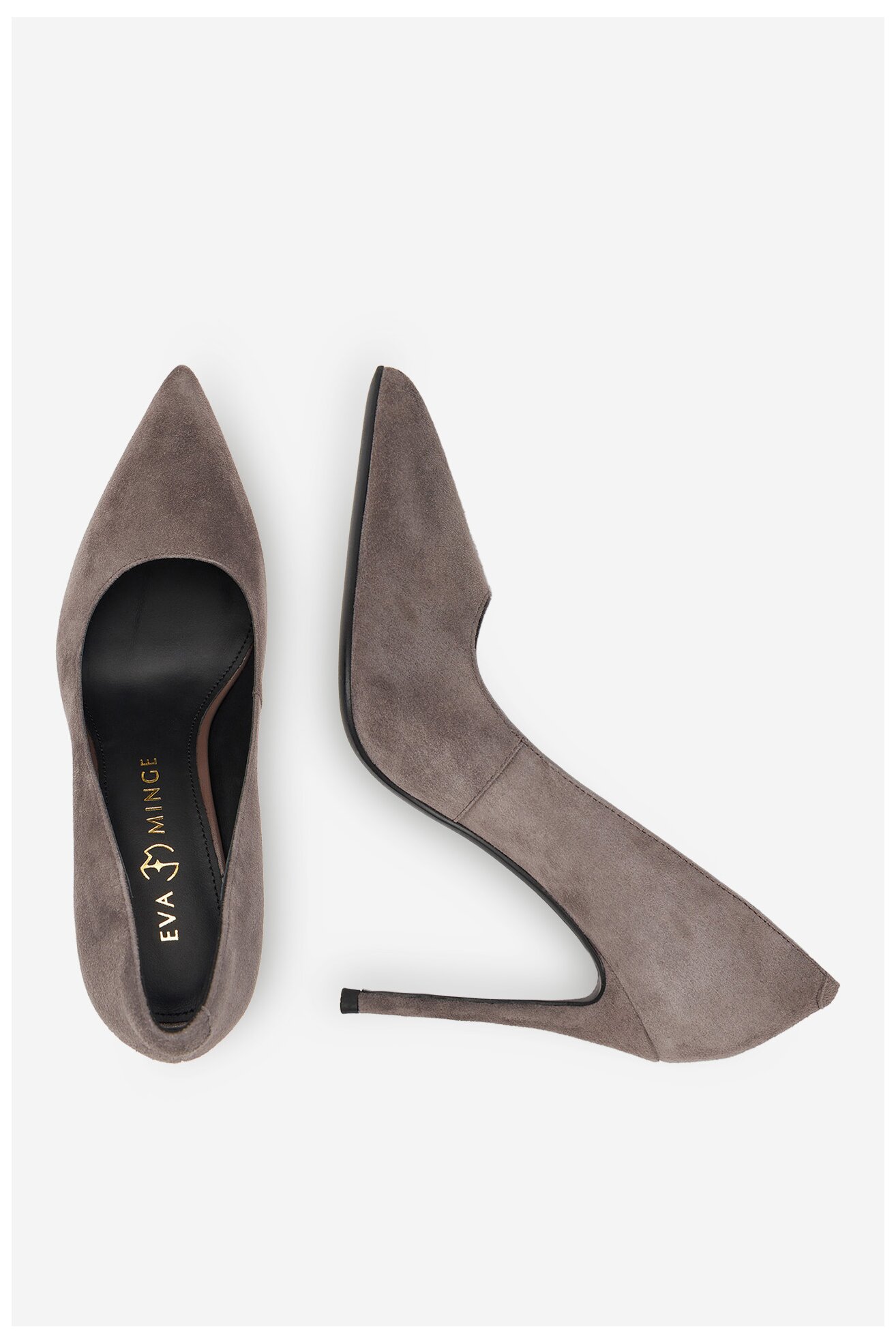 Lodičky EVA MINGE EO-ELAINA-E134-20A SVĚTLE ŠEDÁ