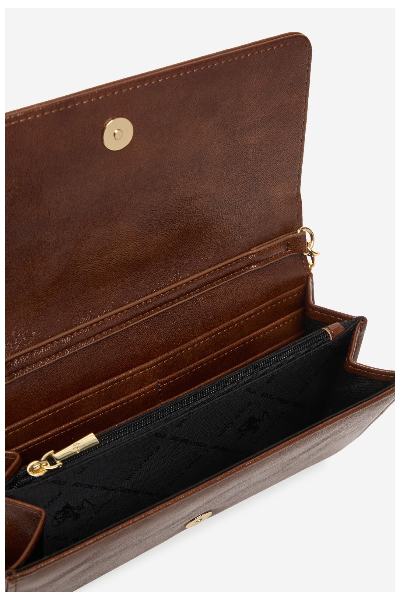 Ženski novčanik Beverly Hills Polo Club CEO-BHPC-W1-001-SS26 BRAON