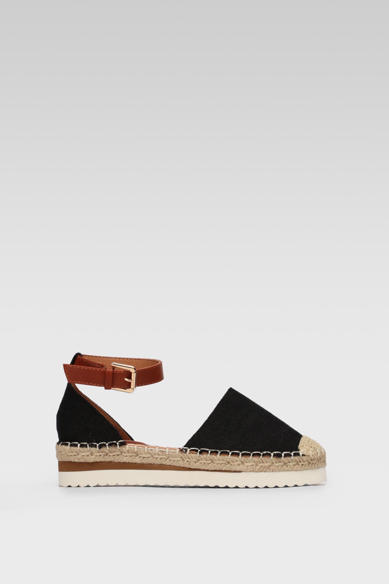 Espadrile DeeZee WSK1621-01 CRNA