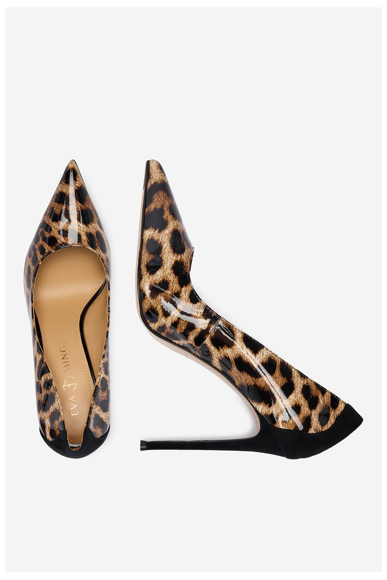 Pantofi cu toc EVA MINGE EO-SKYE-1643-1 MARO