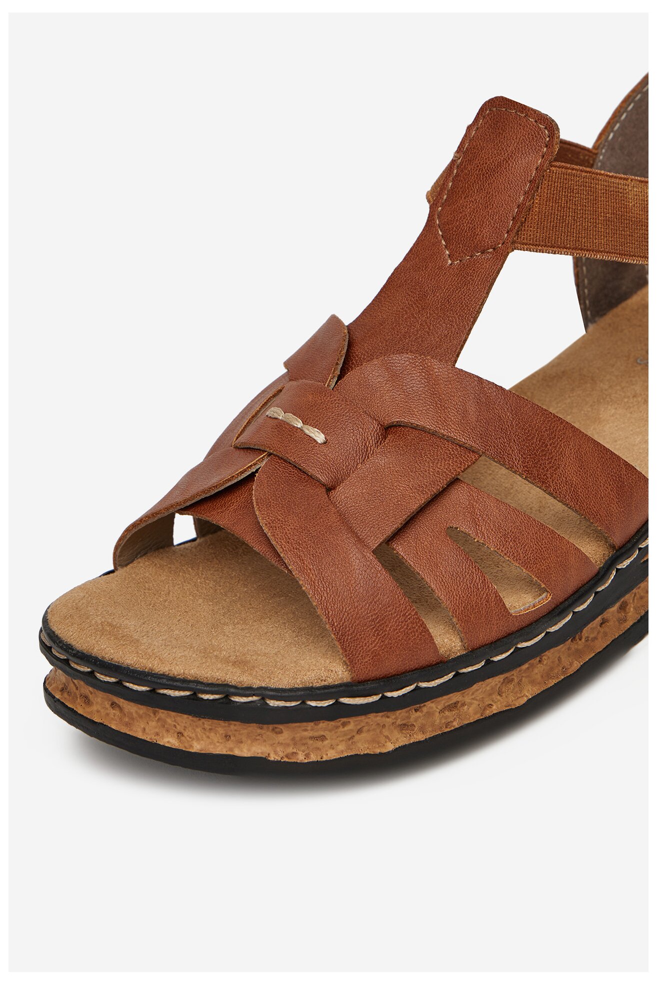 Sandały Rieker CEO-62918-22 Brązowy