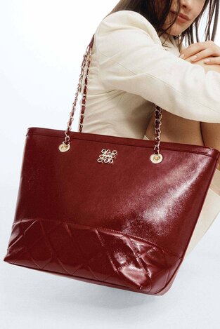Сумка З Ремінцем NINE WEST C-TRINITY-KY090 БОРДОВИЙ