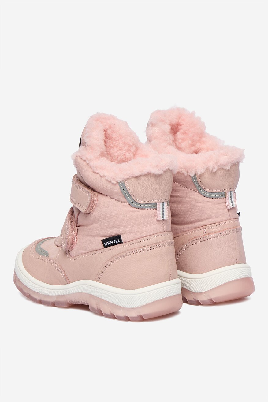 
                Lasocki Kids - Trzewiki skórzane ocieplane - 5906751259818