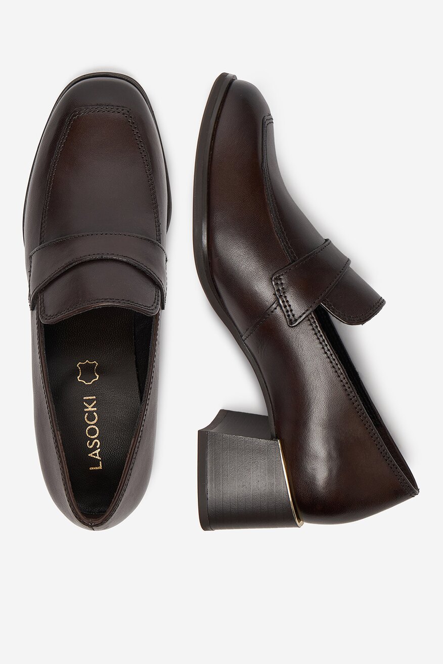 
                Половинки обувки Lasocki ТЪМНОКАФЯВ - 5906751257982
