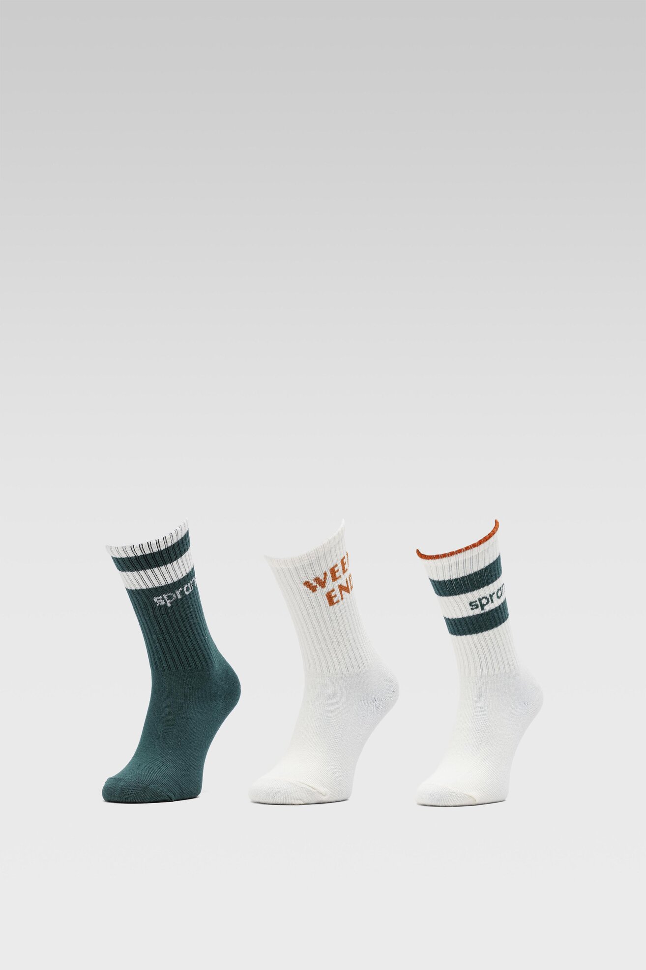 Čarape Sprandi 0KB-004-AW22 (3-PACK) ZELENA