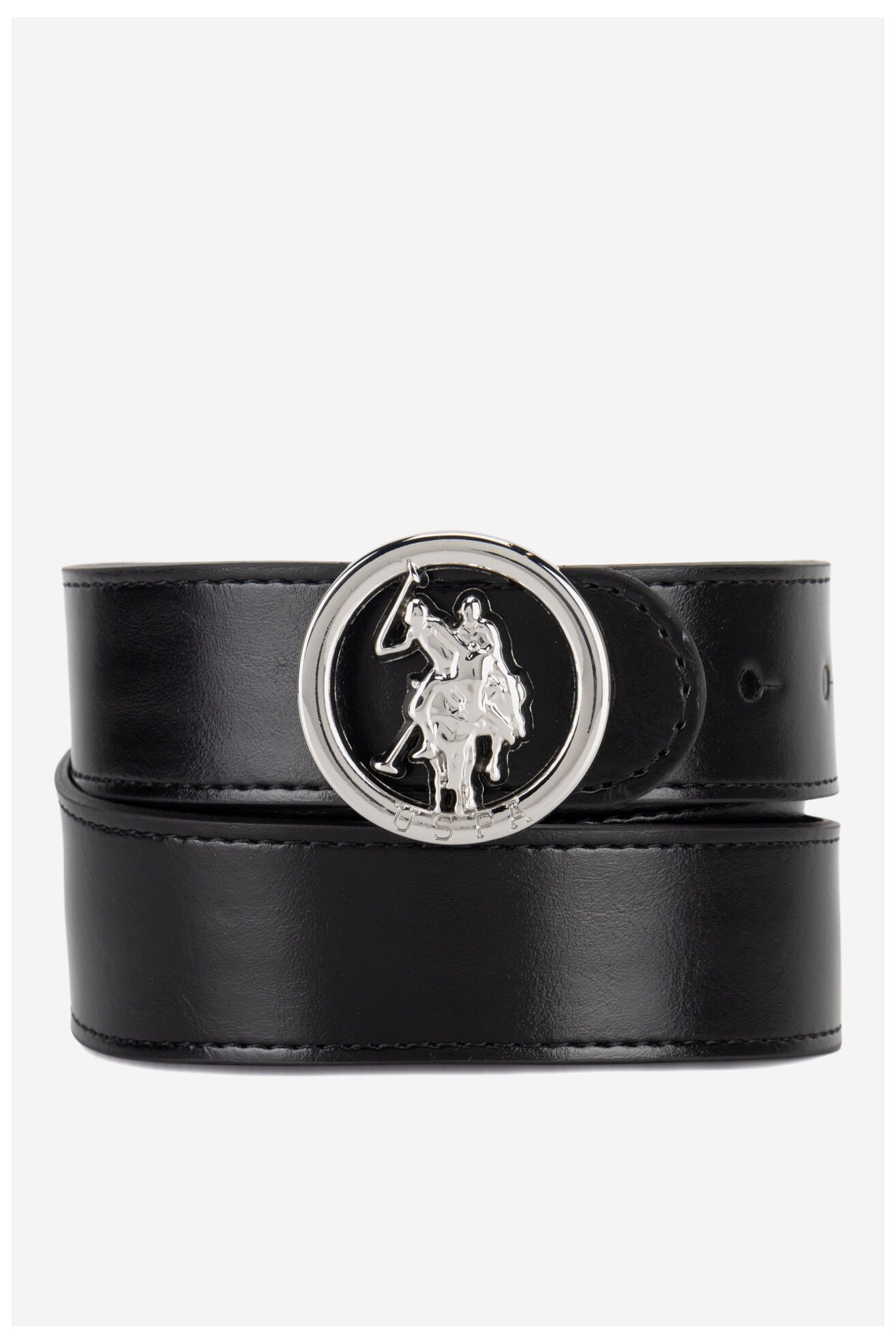 Дамски колан U.S. POLO ASSN. AIUXT2567WAJ ЧЕРЕН