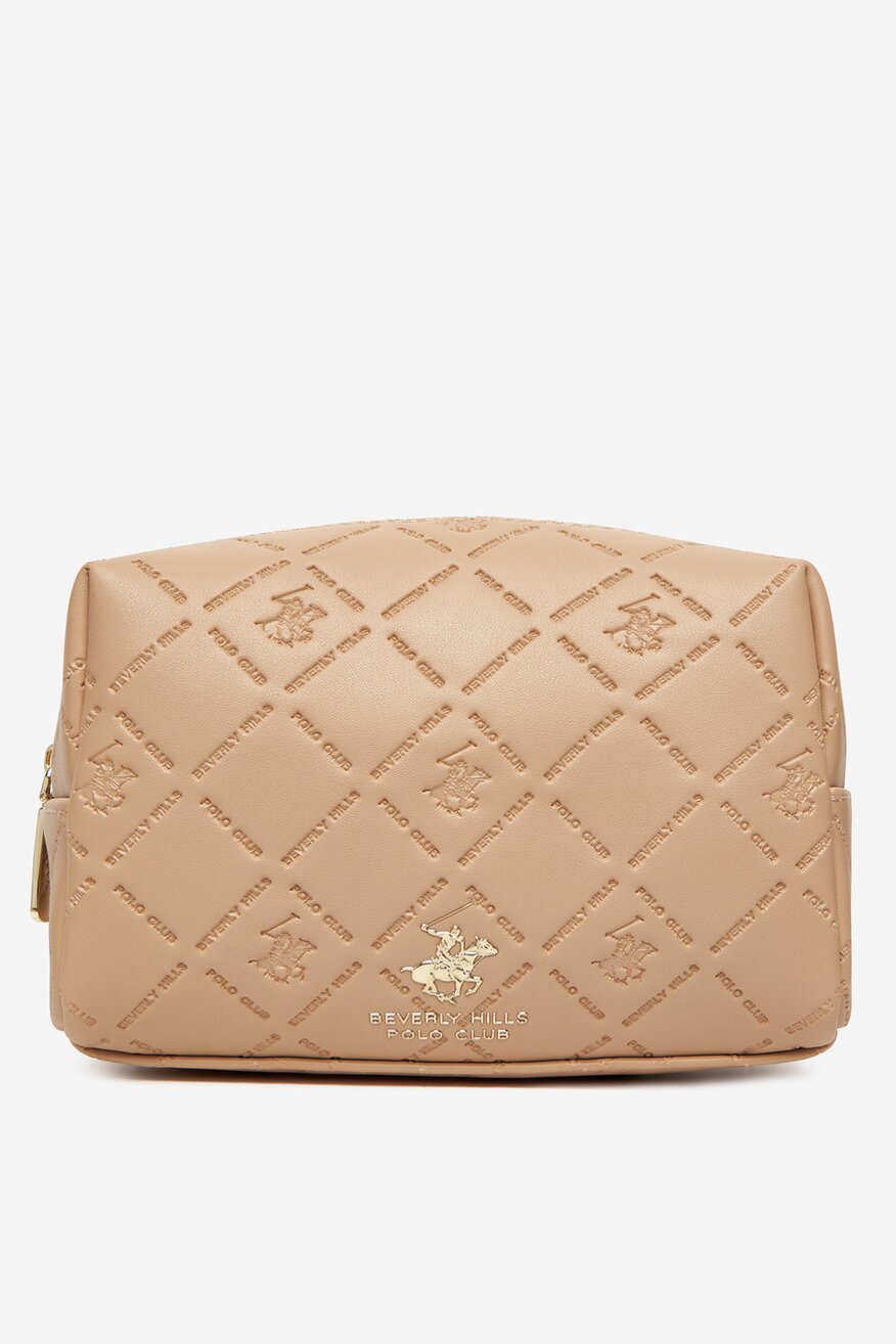 Trusă cosmetice de voiaj Beverly Hills Polo Club CEO-BHPC-W1-004-AW25 BEJ - 5906751365724