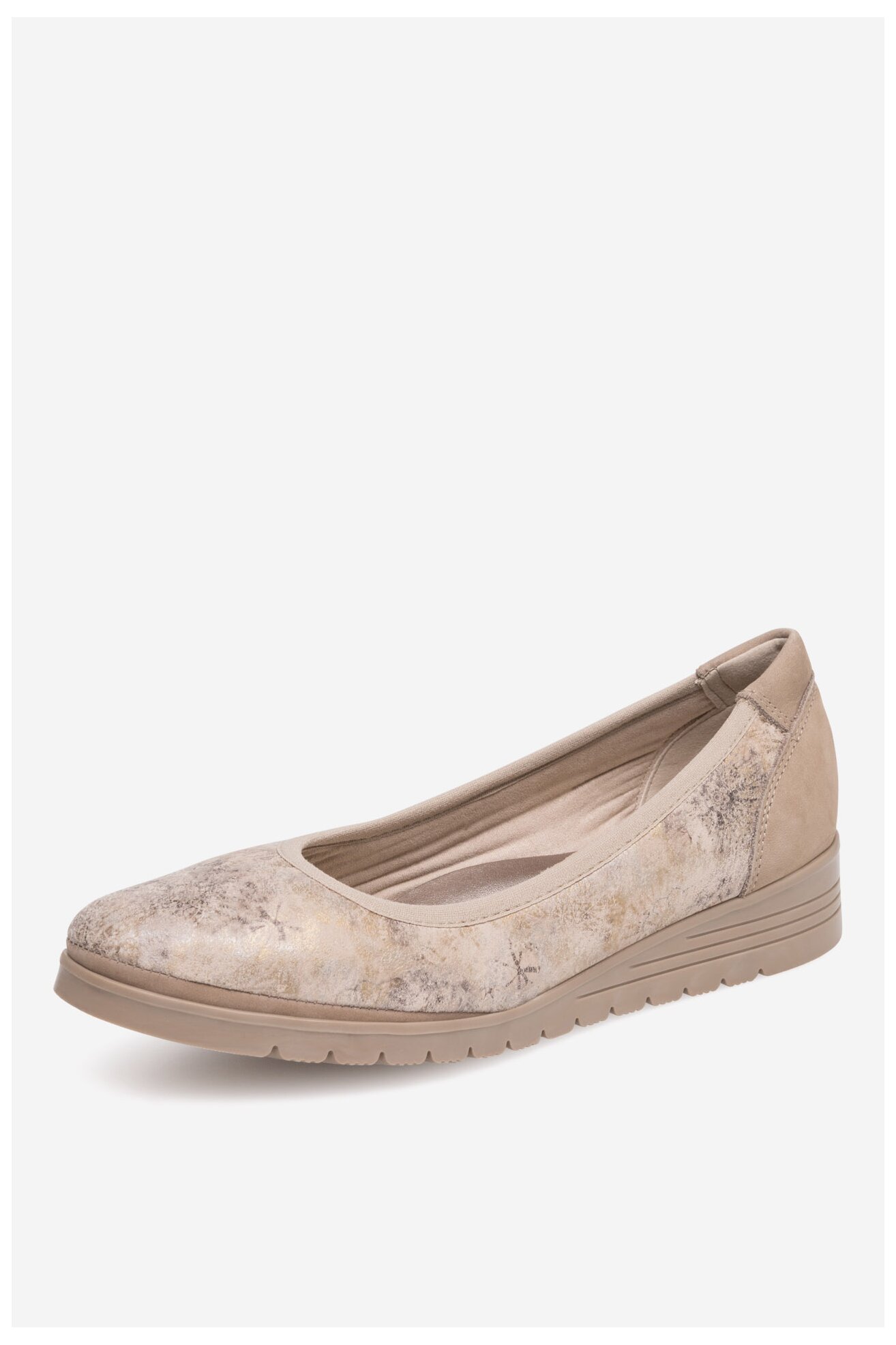 Baleríny Go Soft EST-TOMI-02 TMAVĚ BÉŽOVÁ