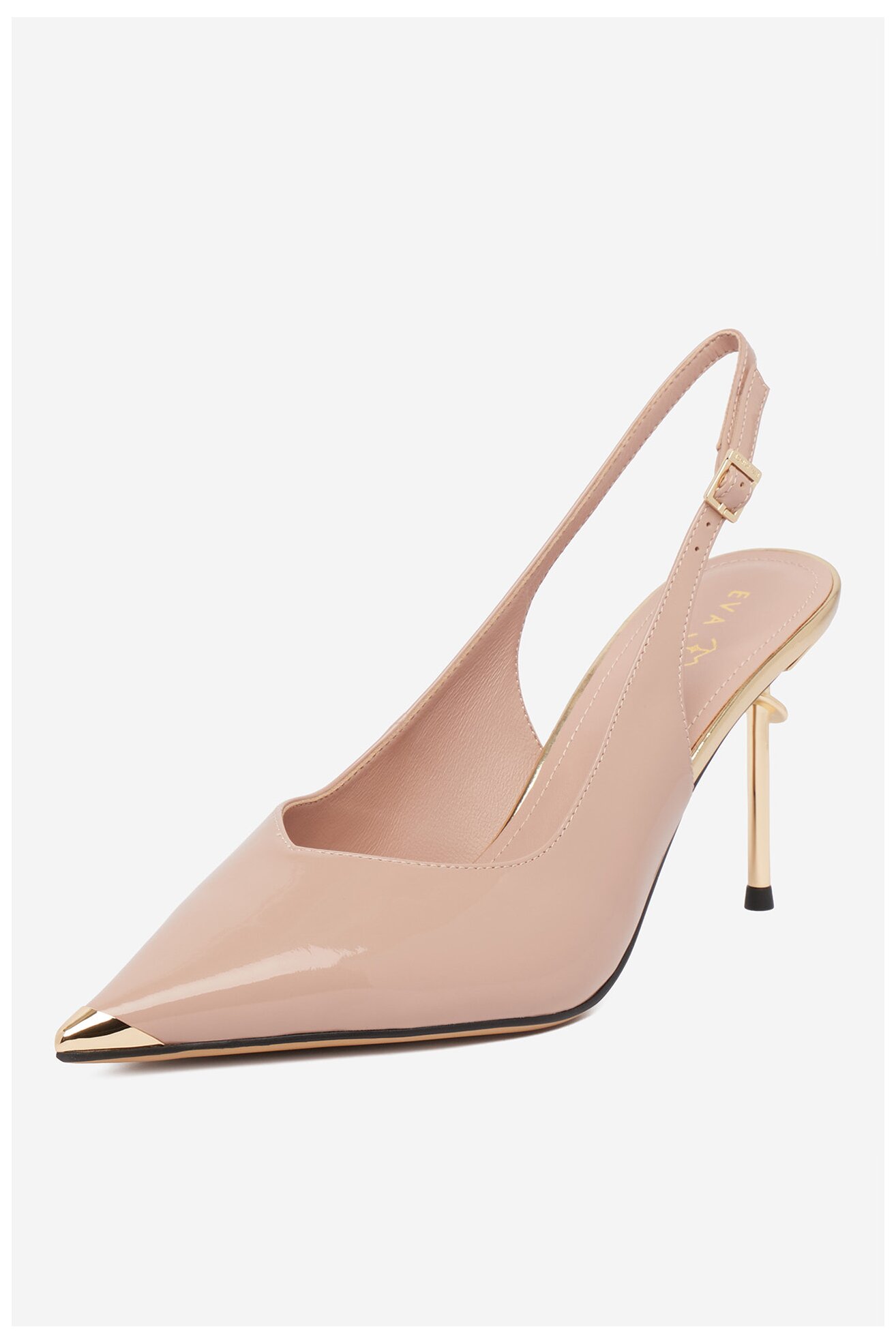 Czółenka EVA MINGE EO-LILLY-LT2131-1-1 Beżowy