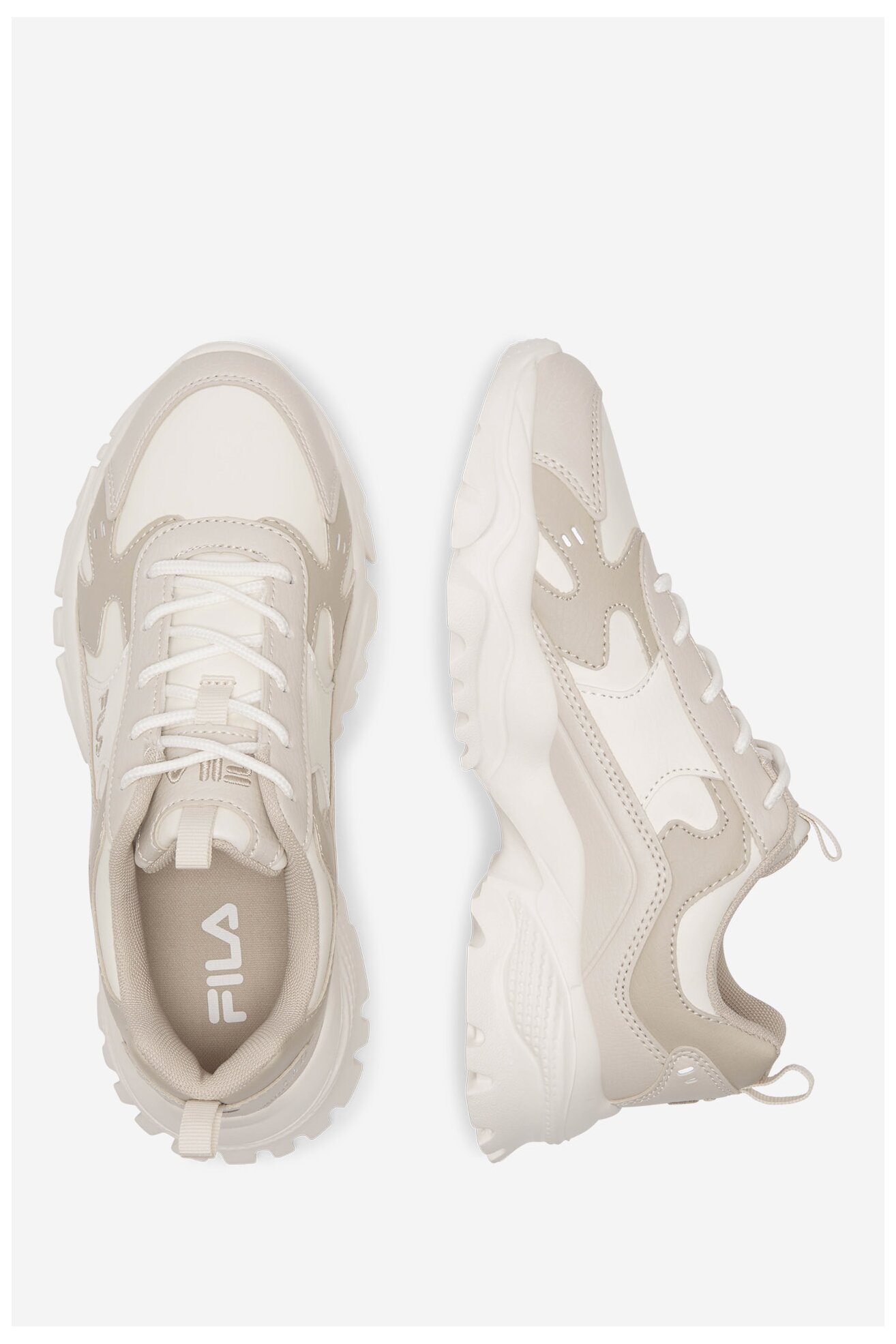 Obuwie sportowe Fila ELECTRIC FLOW FFW0164_73106 Beżowy