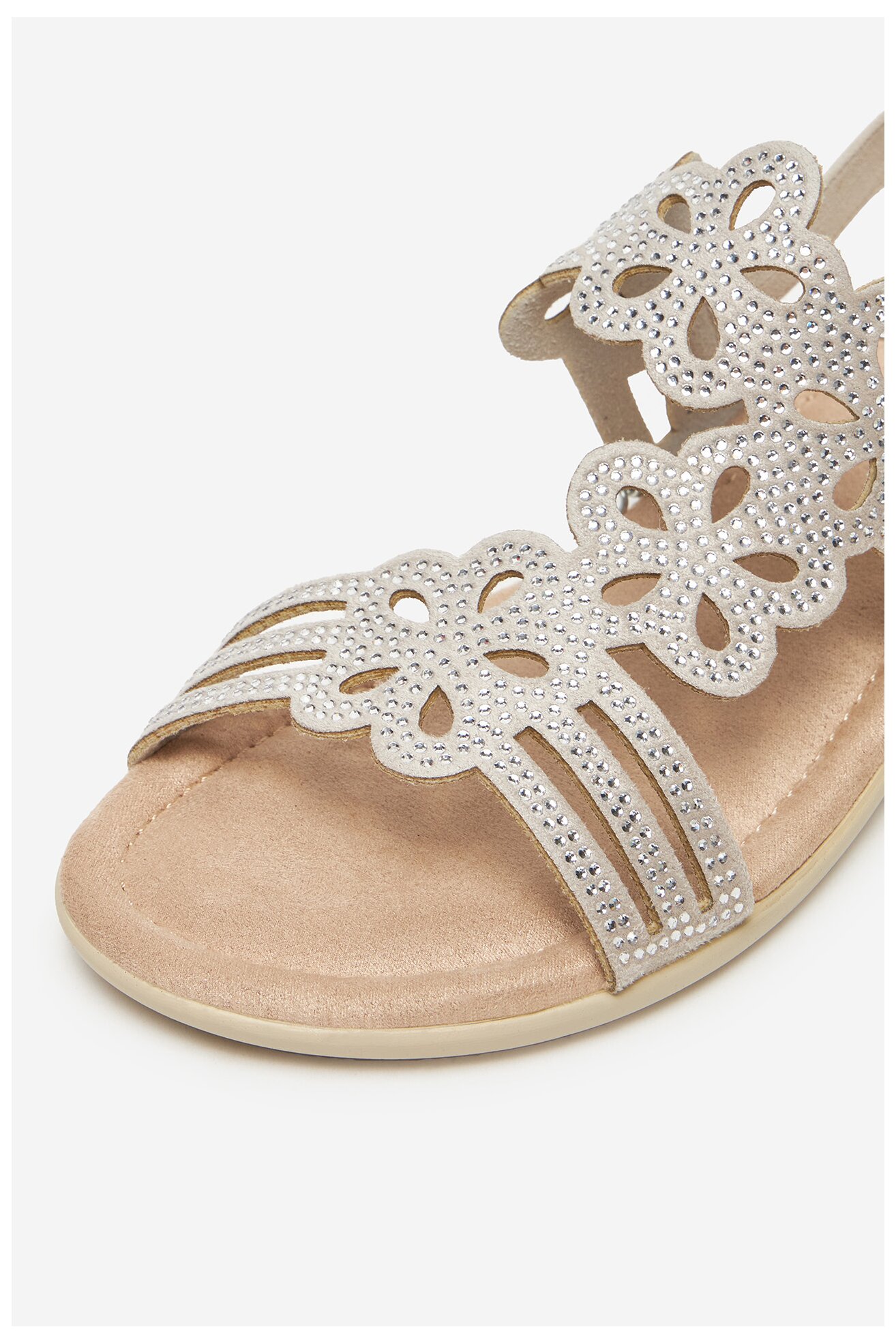 Sandały Clara Barson WSXD015-06 Szary jasny