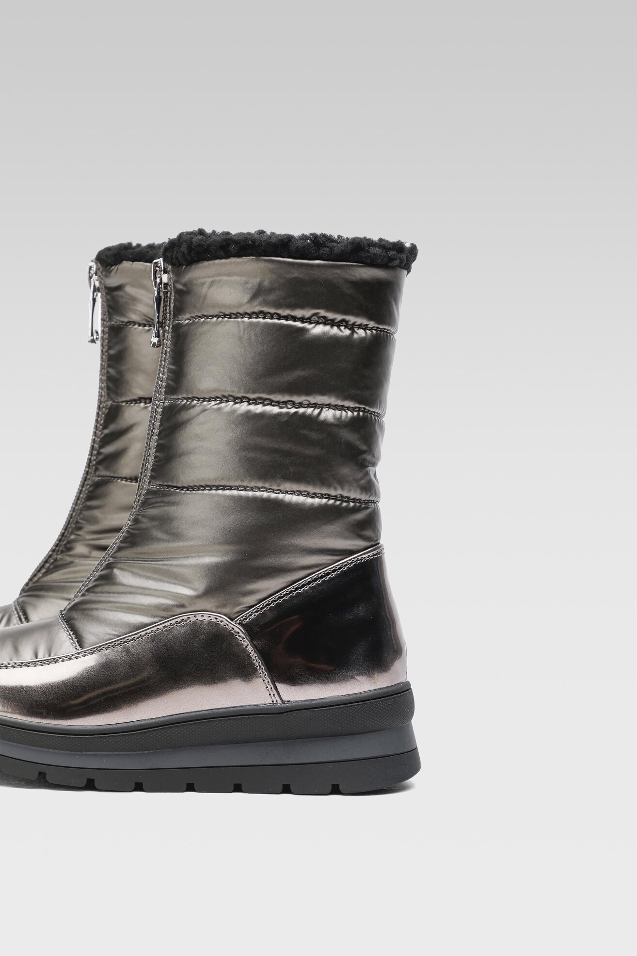 Trzewiki Nelli Blu CS5595-01 Stare srebro