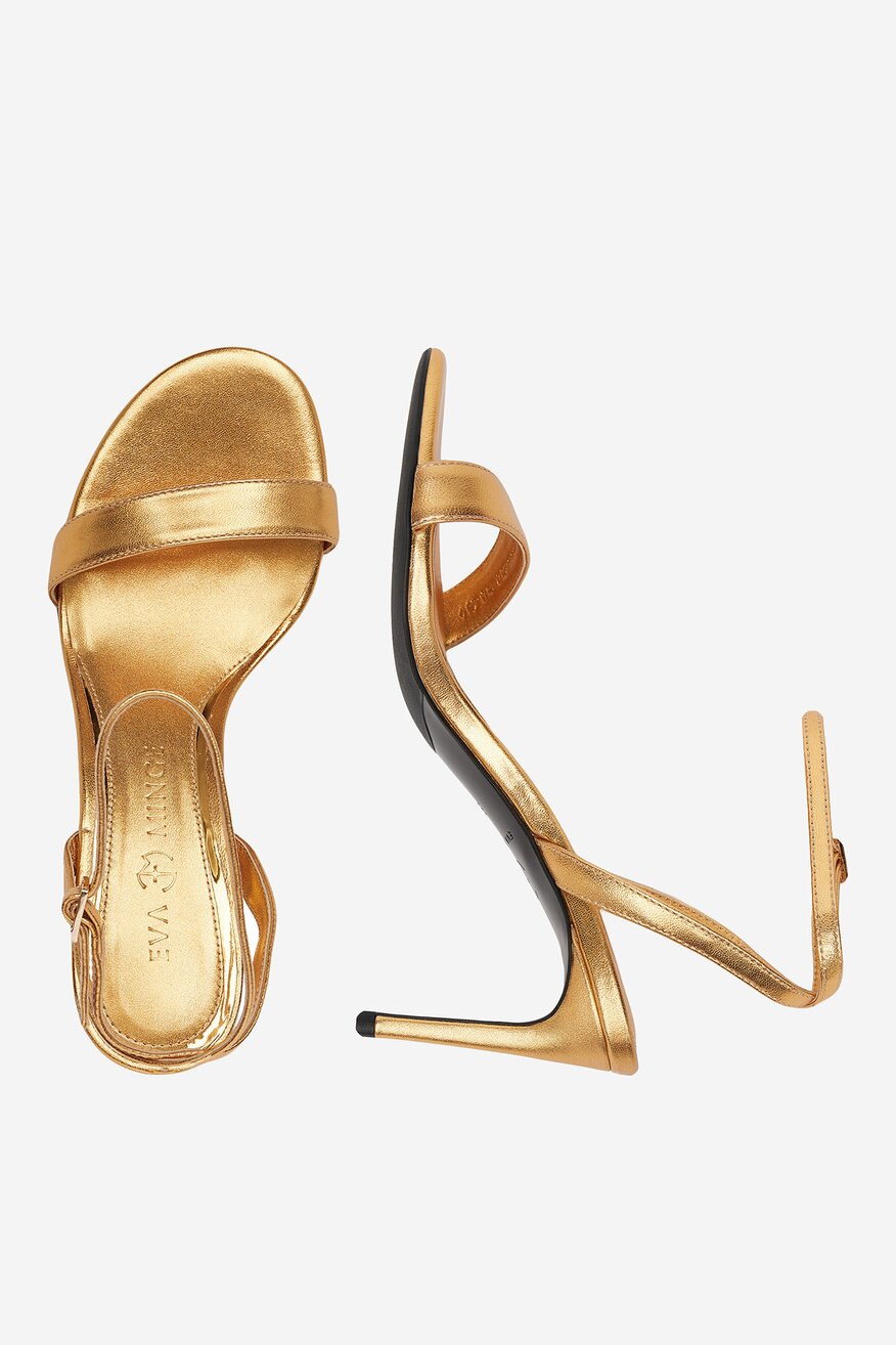 
                Сандалі EVA MINGE ЗОЛОТИЙ - 5903698297880