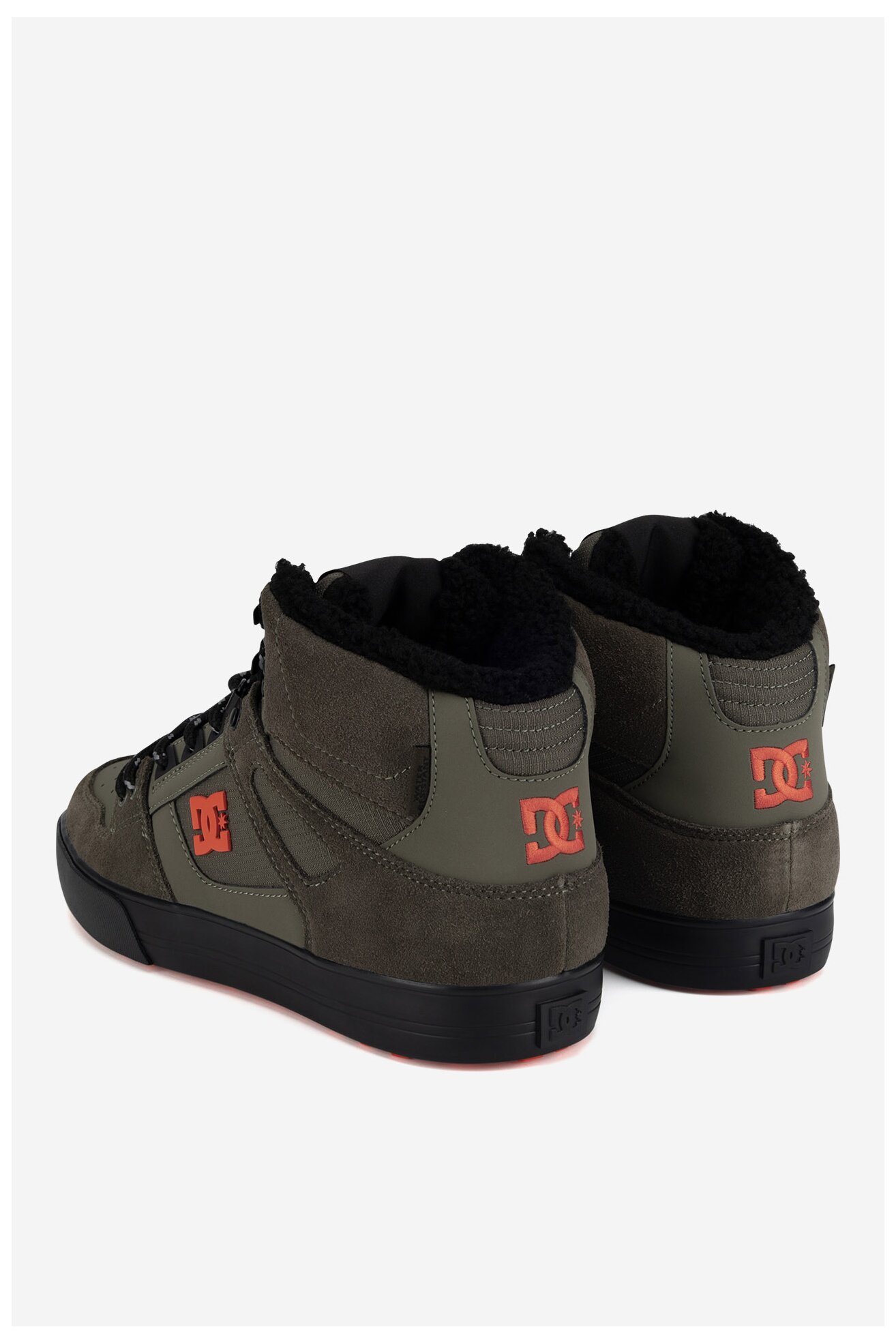 Боти DC Shoes PURE HIGH-TOP WC WNT ADYS400047-DOO МАСЛИНЕН