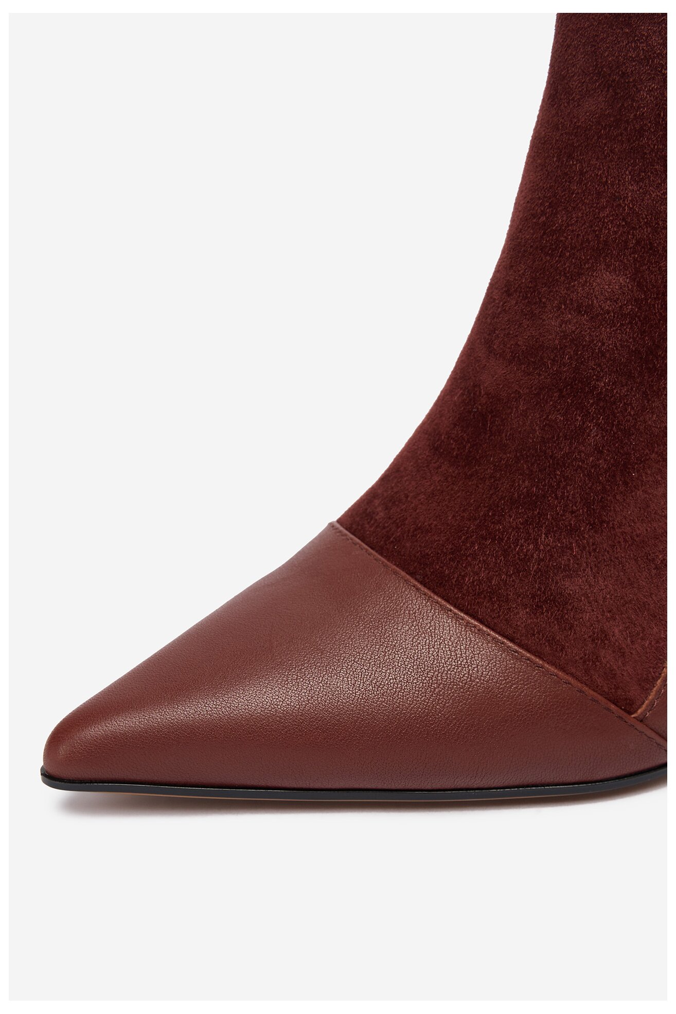 Kotníková obuv EVA MINGE EO-DELLA-GLC9036-5.5-888 BORDÓ