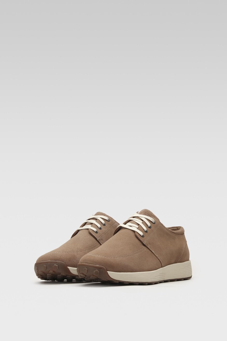 
                Lasocki - Skórzane półbuty beżowe - 5904862760797