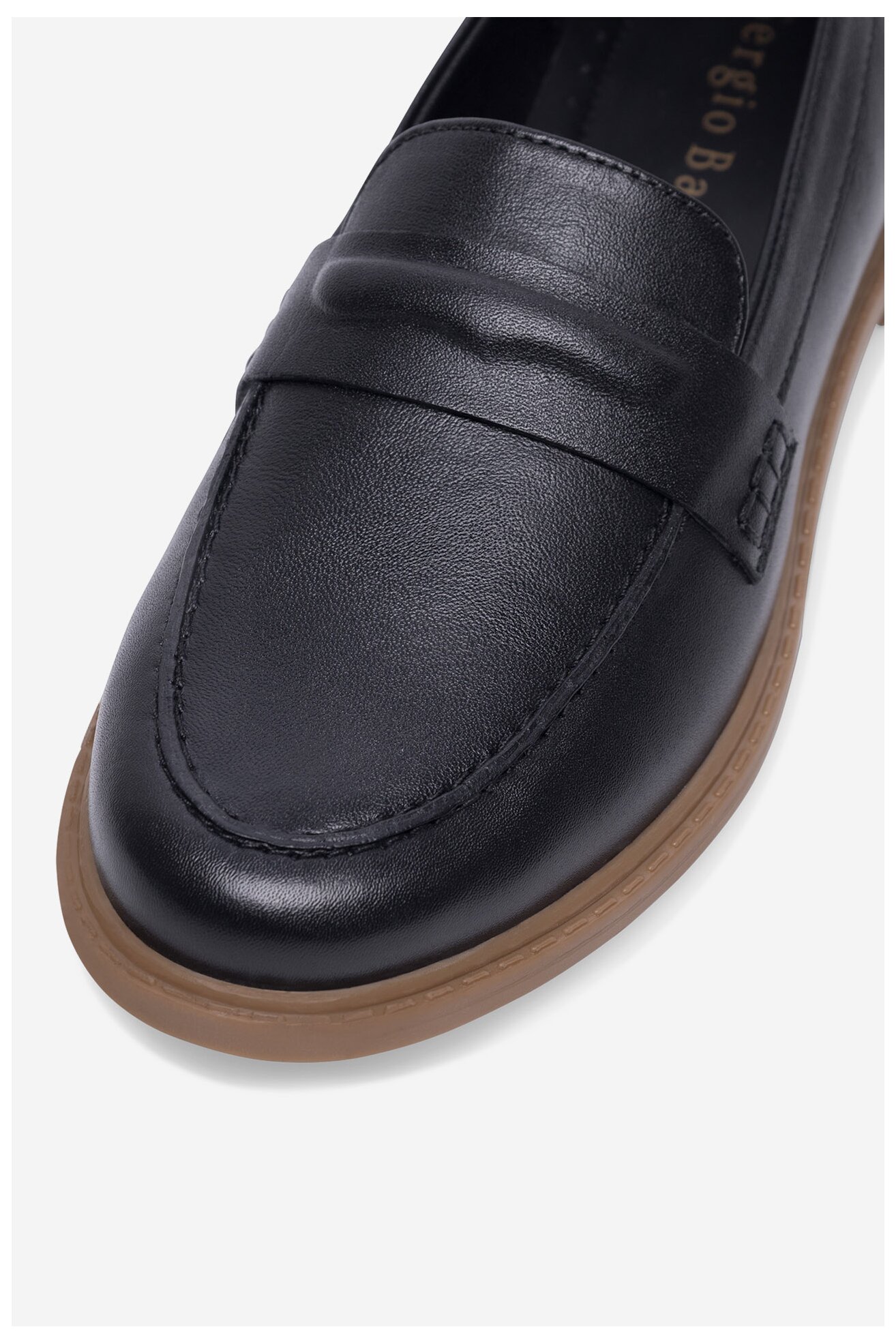 Mokasíny Sergio Bardi WI32-D1070-02SB ČERNÁ