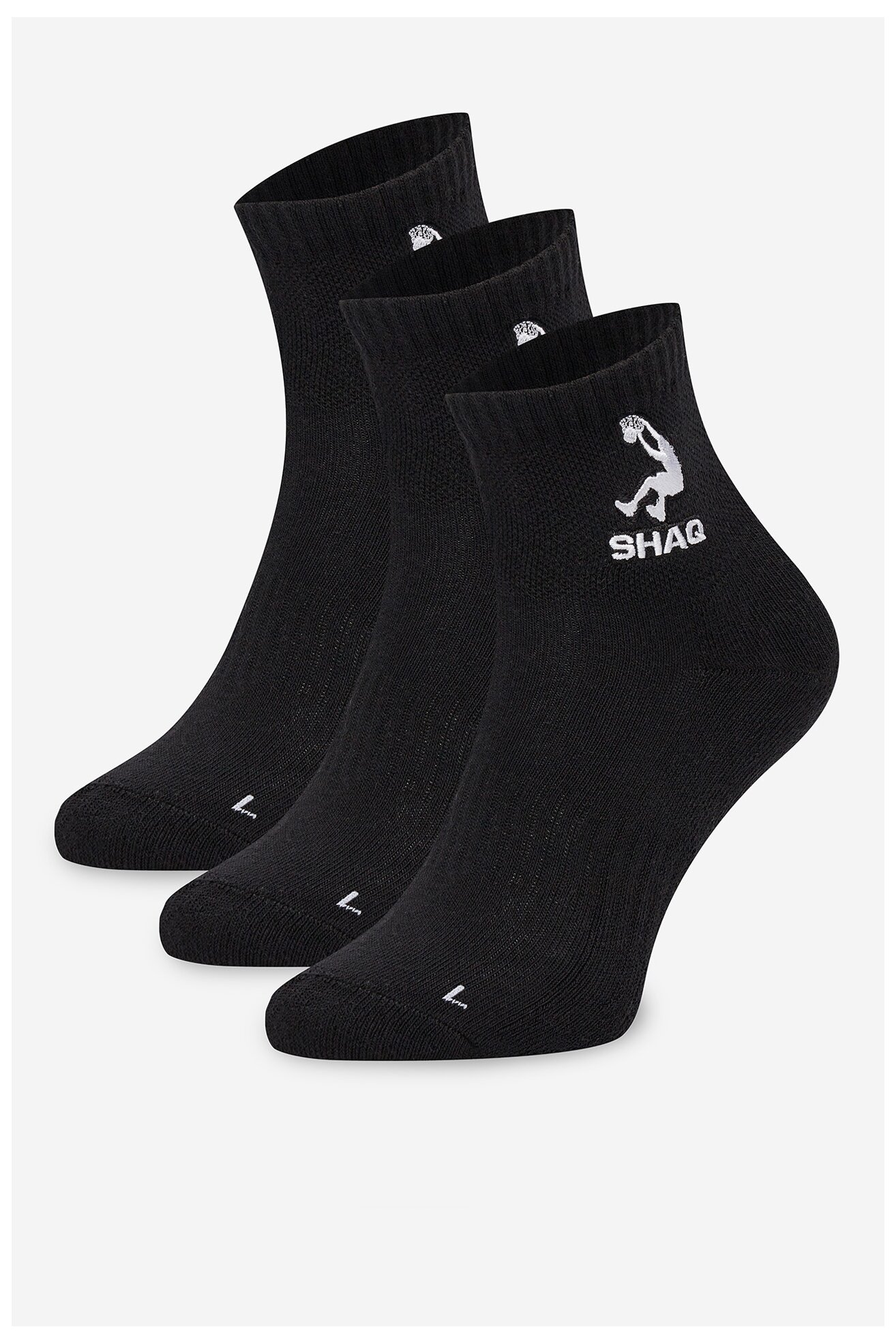Soseste SHAQ AS_SHQ_H_001Z_SS25 (3-PACK) NEGRU