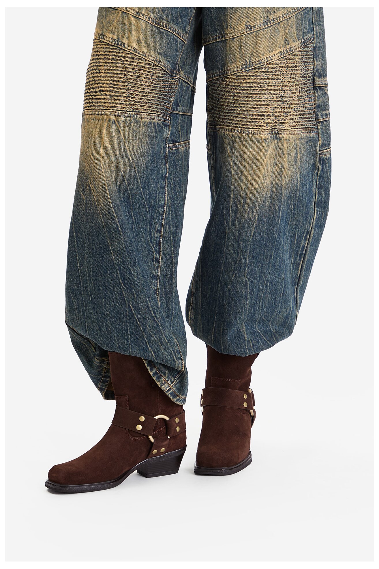 Ghete Badura EO-25FW109 MARO ÎNCHIS