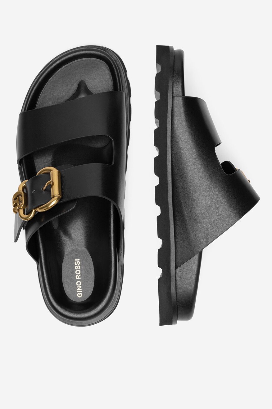 
                Gino Rossi - Klapki skórzane - 5906751017036