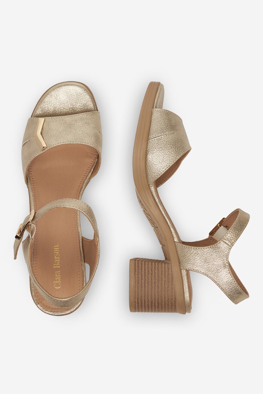 
                Sandale Clara Barson ZLATNA - 5903698732824